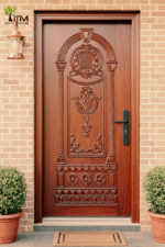 ITM প্রিমিয়াম কার্ভড উডেন ডোর - (ITM-WS-02)