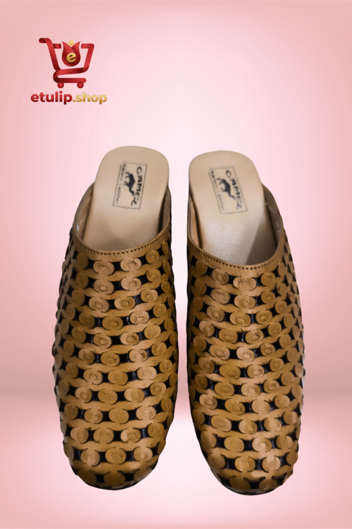 Men’s Premium Handcrafted Brown Leather Sandal - Image 2
