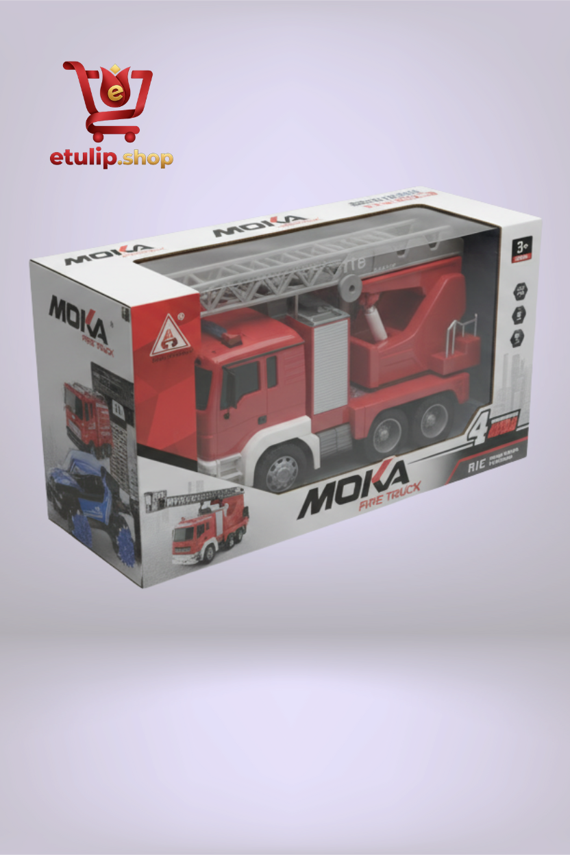 4 MOKA Fire Truck Toy - Image 1