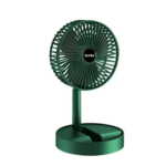 rechargeable Electric Fan Mini Foldable Telescopic Fan Low Noise Portable Folding Telescopic Small Desktop Fan - Image 2