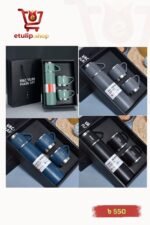 Generic Simple Double Wall Stainless Steel Vacuum Flask Set 1 Cup For Office, Capacity: 500ml