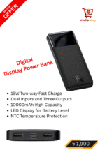 Baseus Bipow 10000mAh 15W Digital Display Power Bank