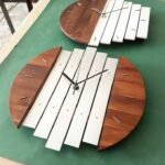Mahogany Wood Wall Clock - Image 2